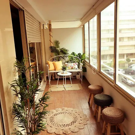 Apartment With 2 Bedrooms In With Furnished Balcony And Wifi *