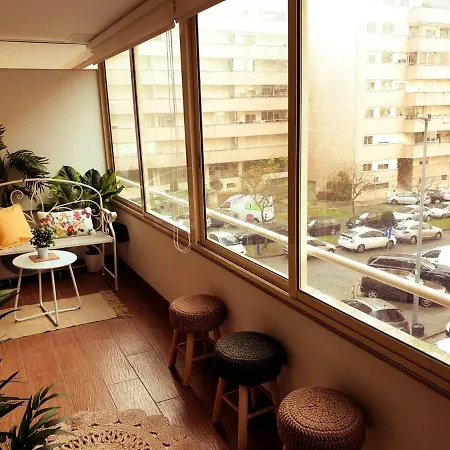 Apartment With 2 Bedrooms In With Furnished Balcony And Wifi *